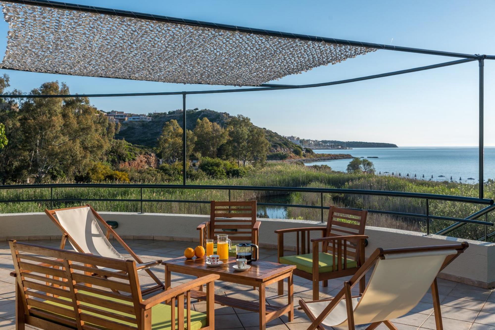 Coastal Dream Beachview Jacuzzi& Sauna Amoudara  Dış mekan fotoğraf