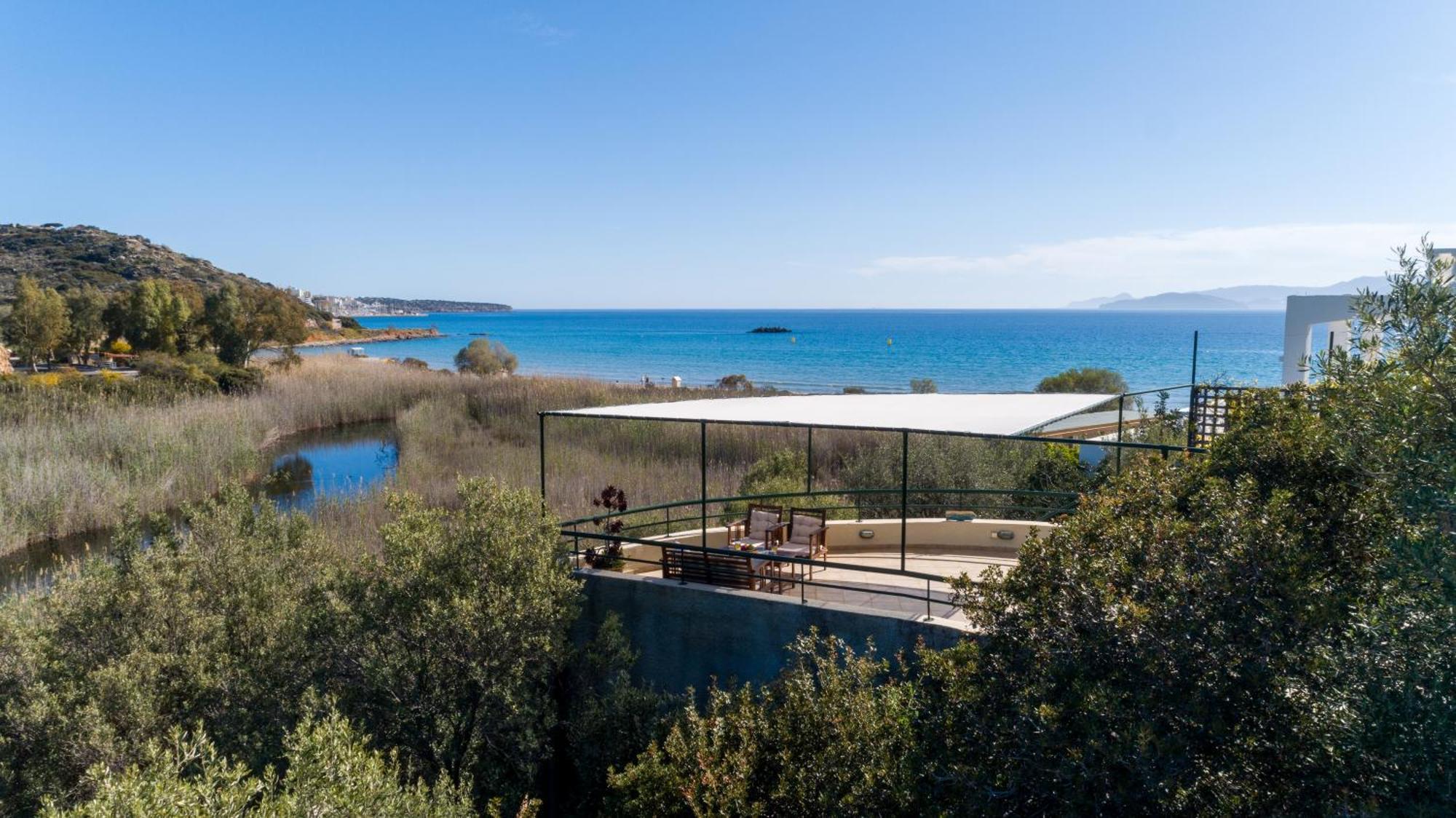 Coastal Dream Beachview Jacuzzi& Sauna Amoudara  Dış mekan fotoğraf