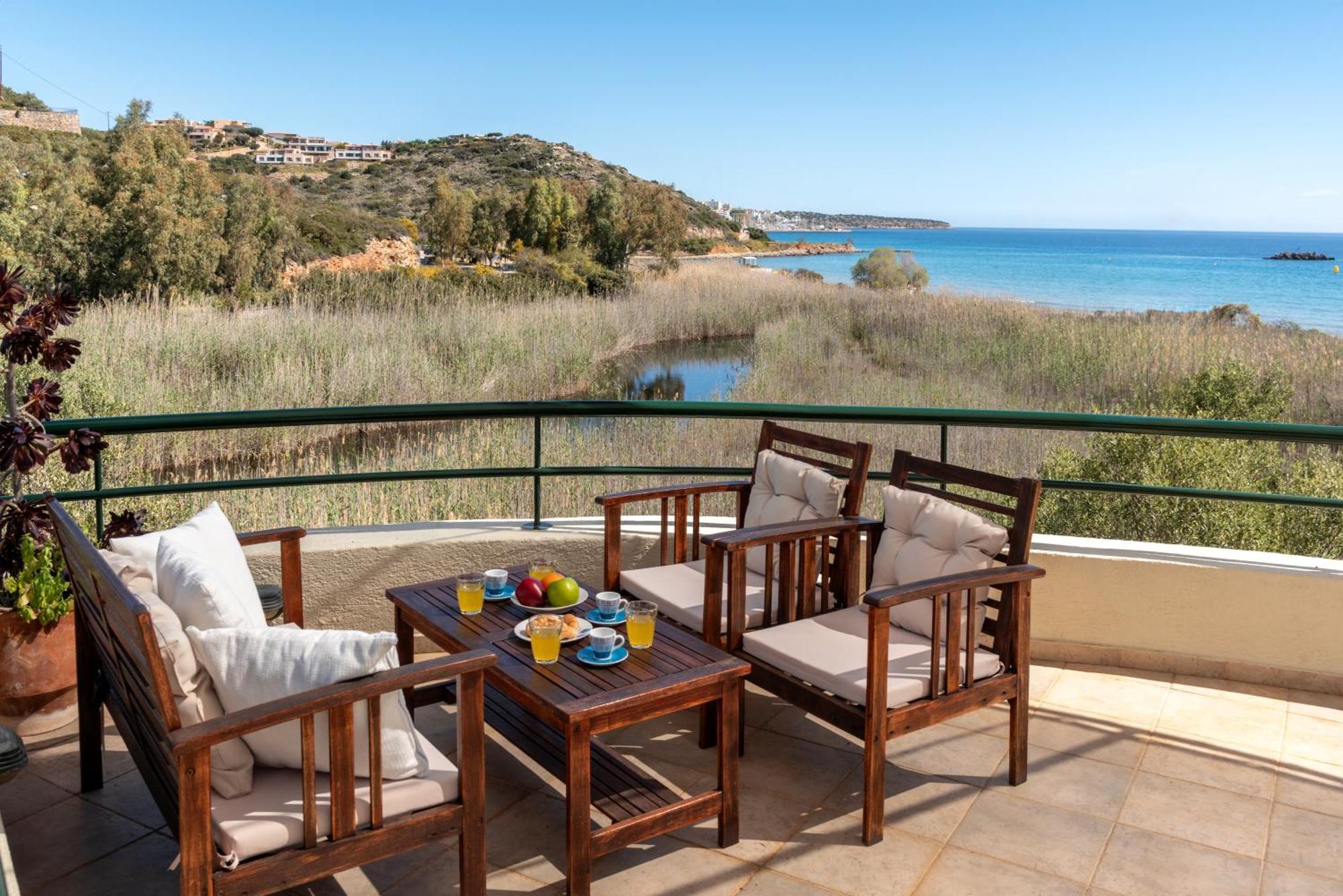 Coastal Dream Beachview Jacuzzi& Sauna Amoudara  Dış mekan fotoğraf