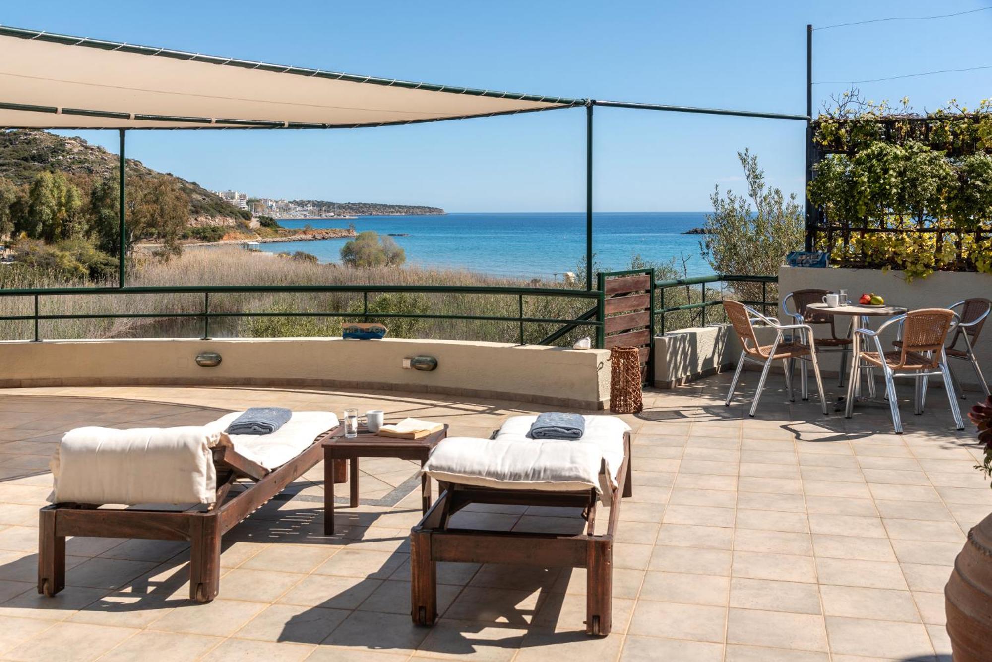 Coastal Dream Beachview Jacuzzi& Sauna Amoudara  Dış mekan fotoğraf
