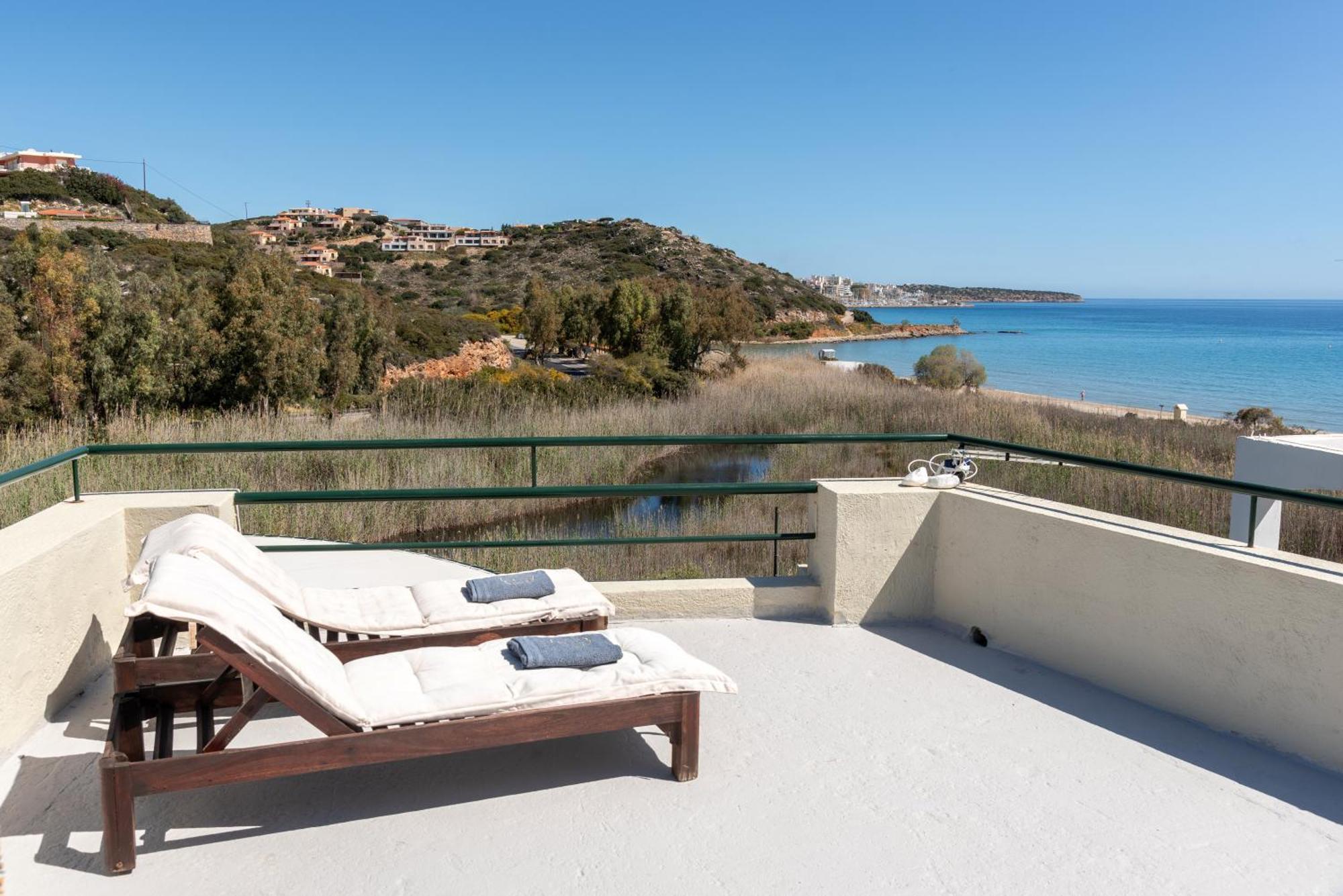 Coastal Dream Beachview Jacuzzi& Sauna Amoudara  Dış mekan fotoğraf