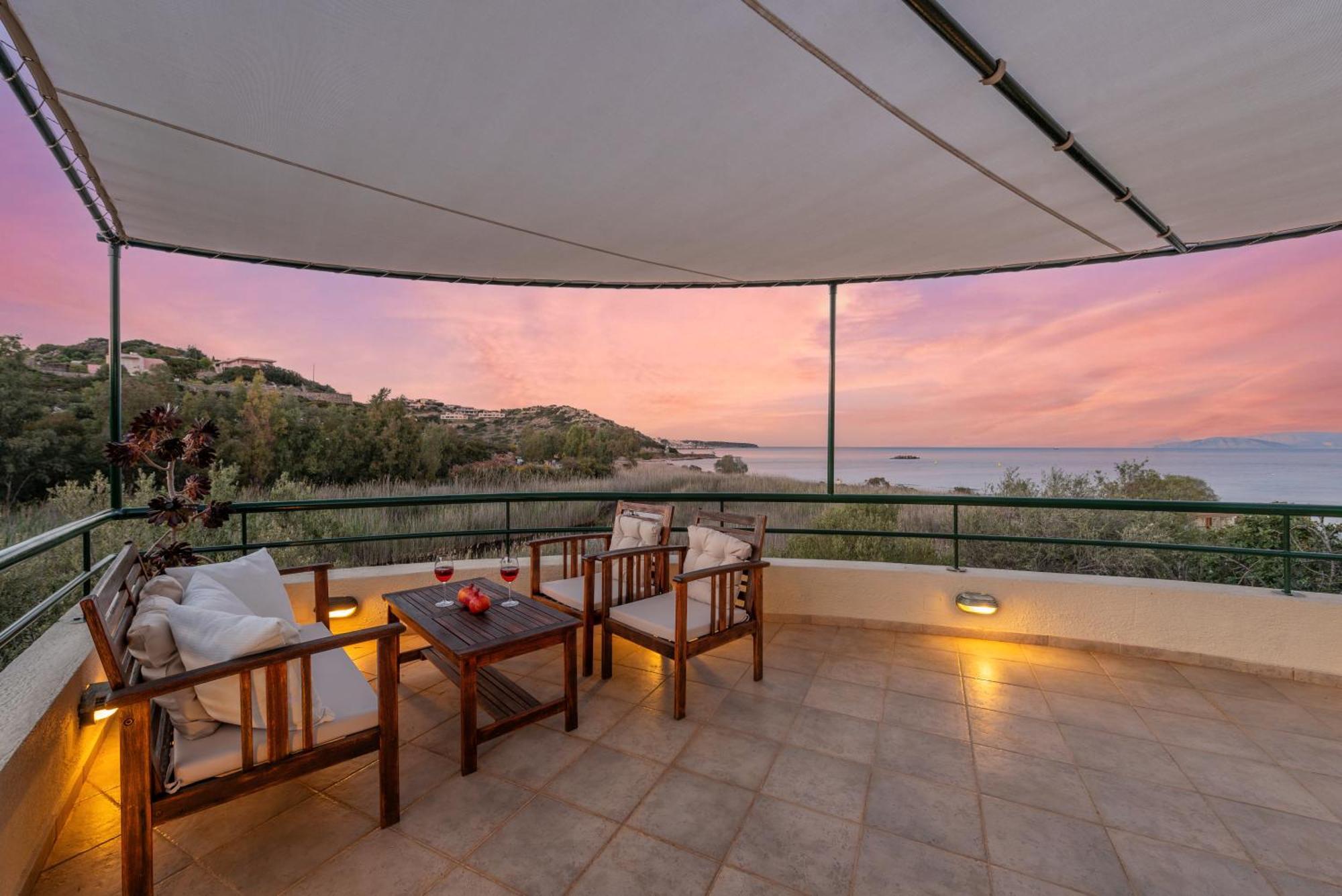 Coastal Dream Beachview Jacuzzi& Sauna Amoudara  Dış mekan fotoğraf