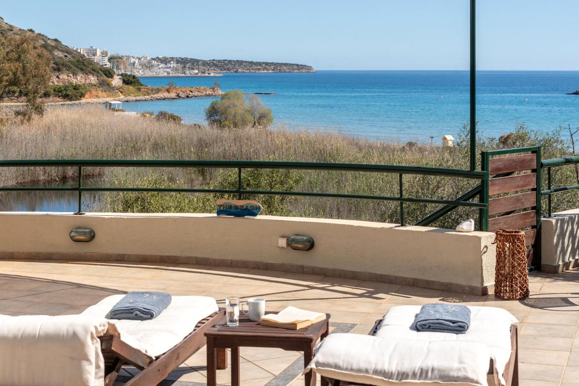 Coastal Dream Beachview Jacuzzi& Sauna Amoudara  Dış mekan fotoğraf
