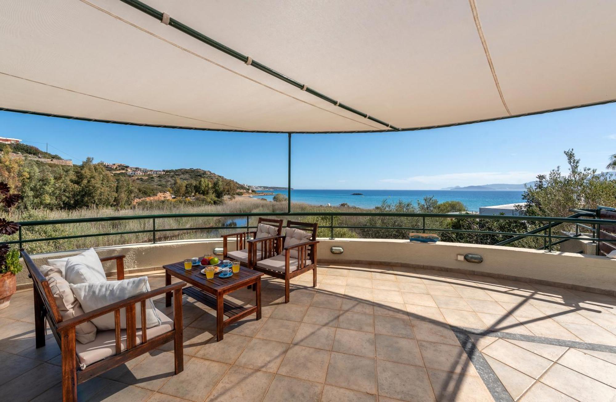Coastal Dream Beachview Jacuzzi& Sauna Amoudara  Dış mekan fotoğraf