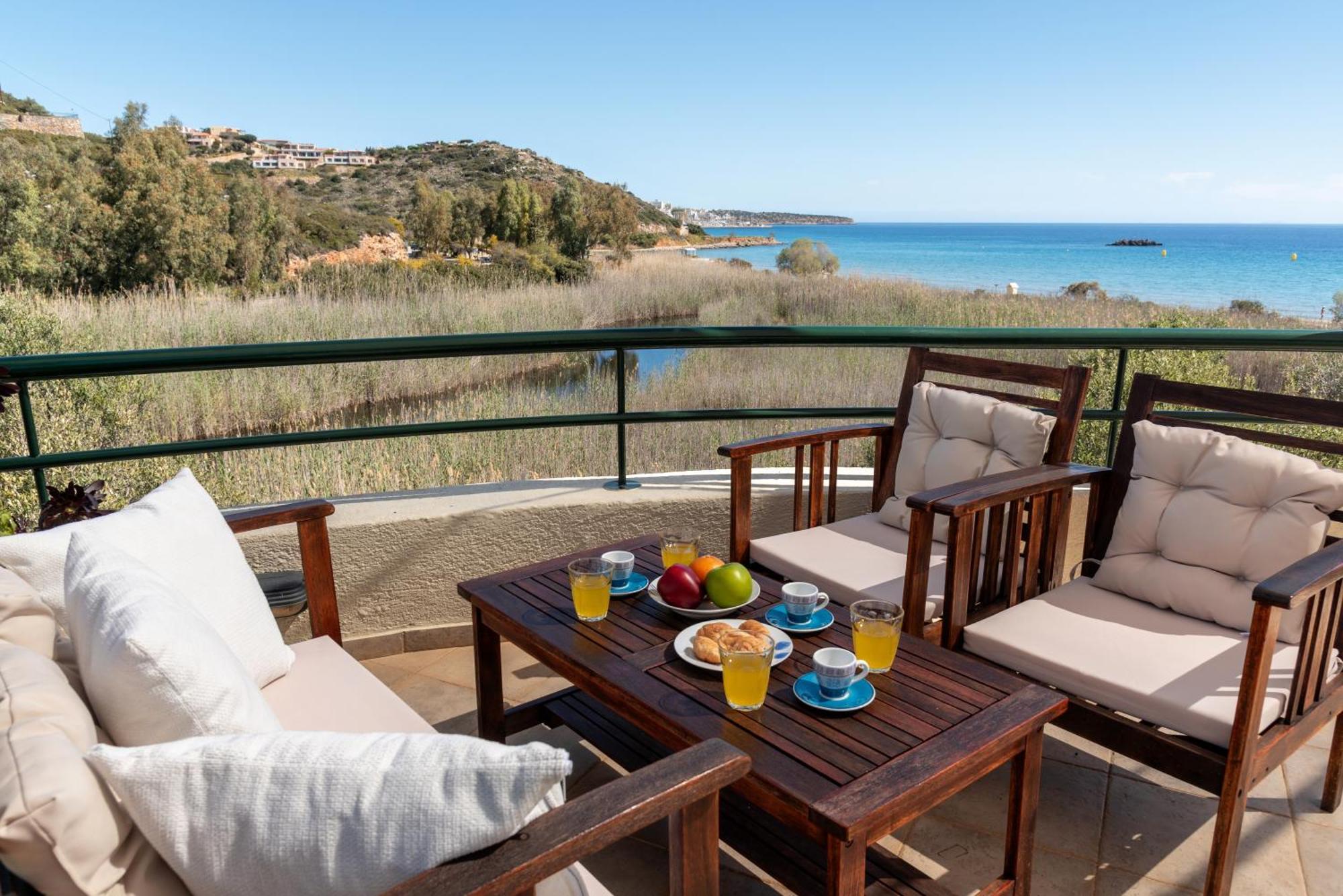 Coastal Dream Beachview Jacuzzi& Sauna Amoudara  Dış mekan fotoğraf