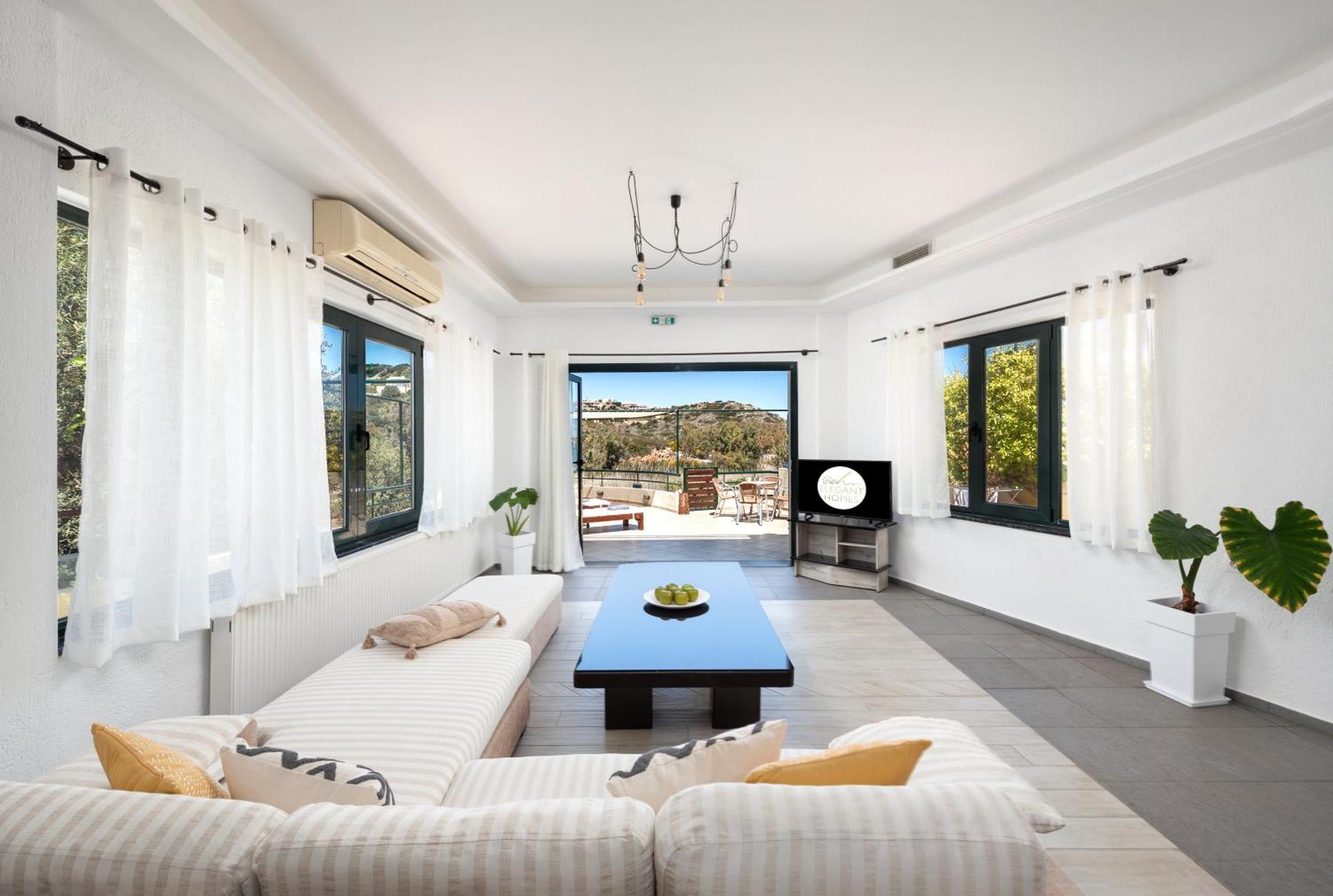 Coastal Dream Beachview Jacuzzi& Sauna Amoudara  Dış mekan fotoğraf